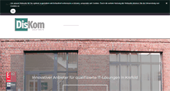 Desktop Screenshot of diskom.com